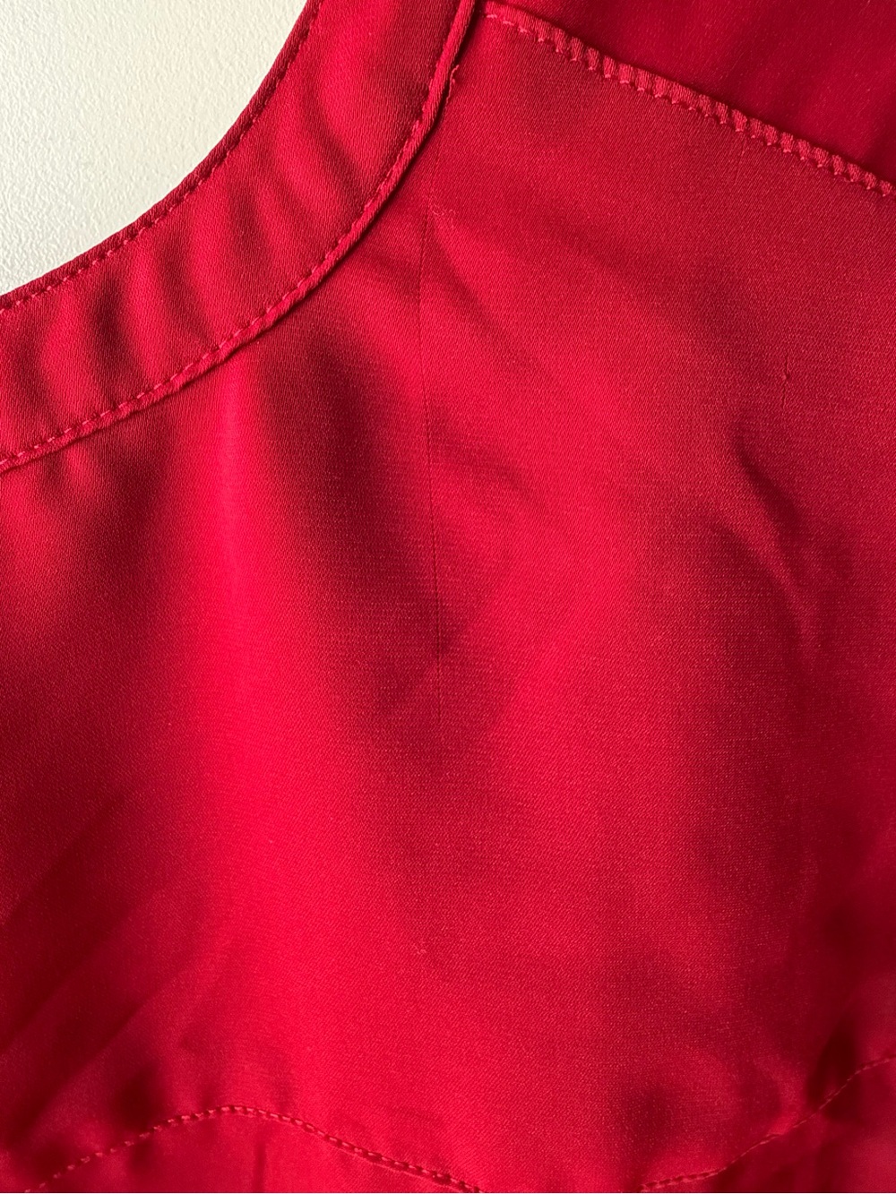 Torrid 2xl Red Women's V-Neck Pocket Blouse - Picture 10 of 11